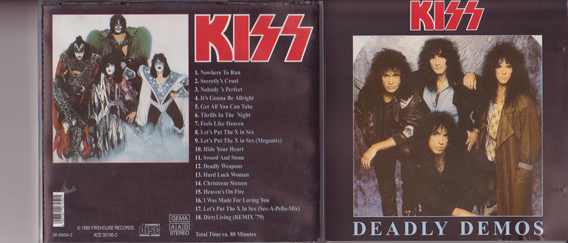 Kiss Deadly+Demos CD
